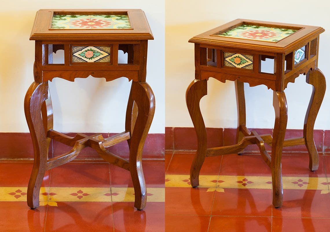 wooden furniture in karaikudi